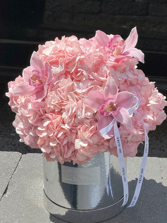Fancy Hydrangea Flower Box