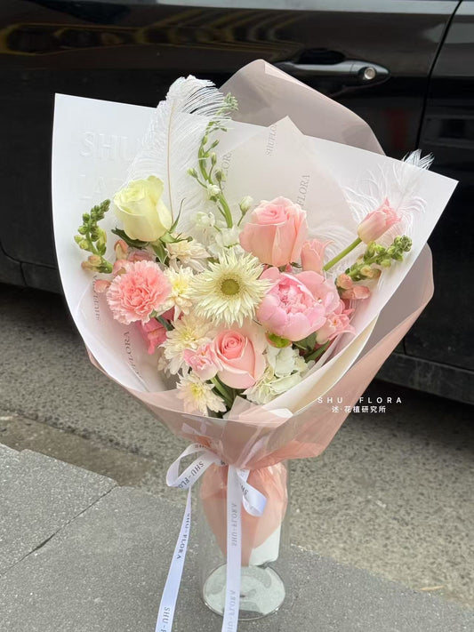 Pink Cloud Mother's Day Mixed Bouquet