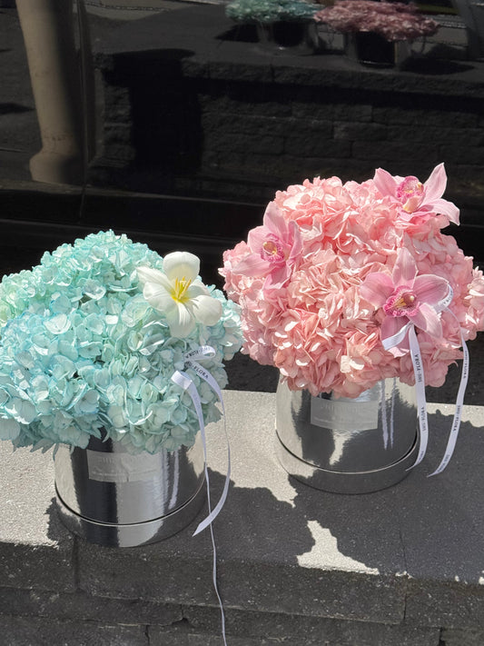 Fancy Hydrangea Flower Box