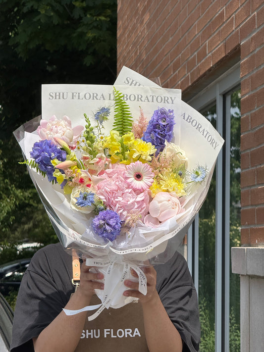 Candy Colorful Mixed Flower Bouquet