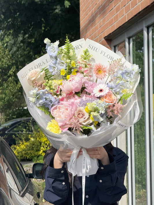 Candy Colorful Mixed Flower Bouquet