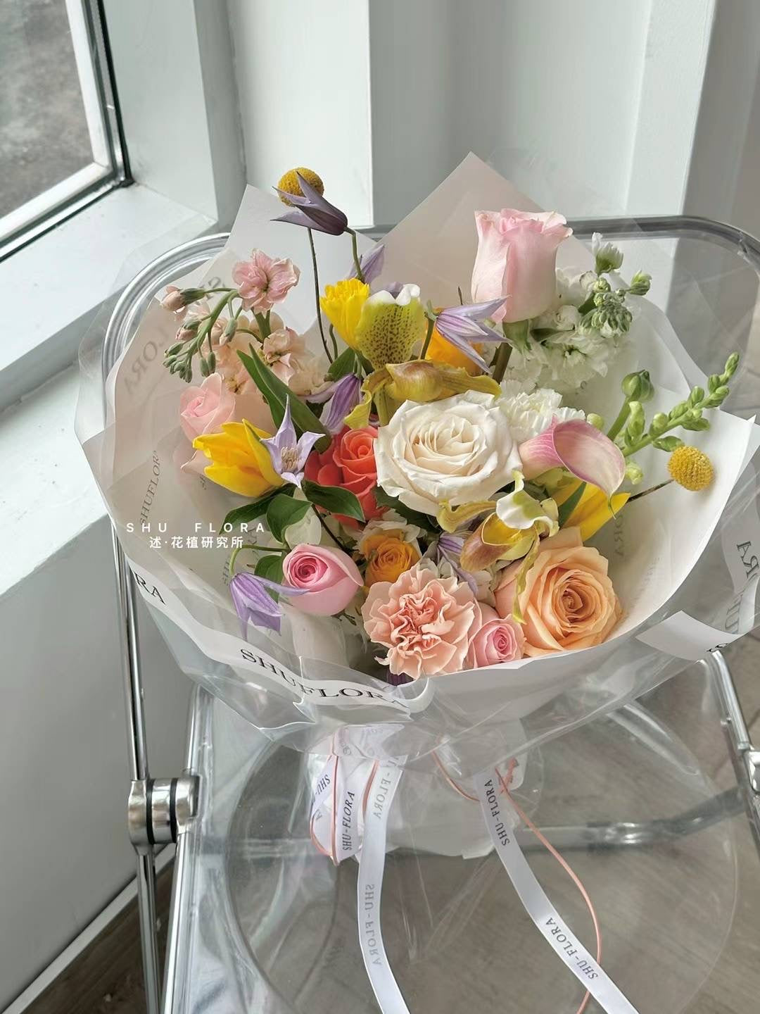 Candy Colorful Mixed Flower Bouquet