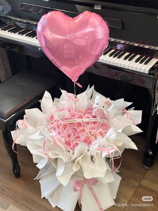 Heart shape Hydrogen Balloon