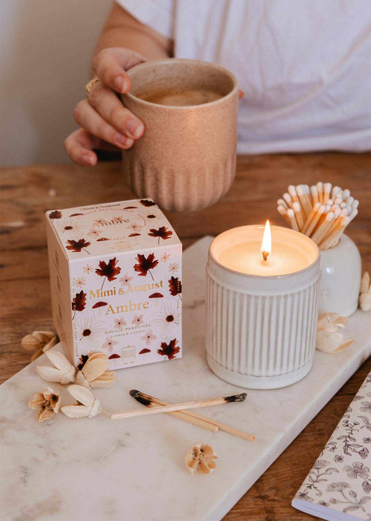 Mimi&August Reusable Soy Candle - Amber
