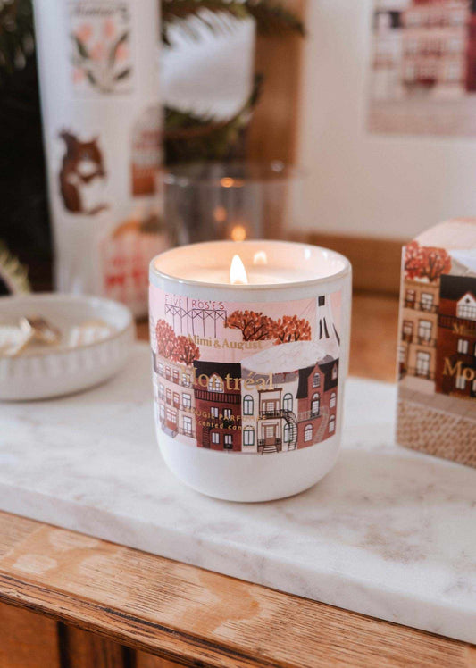 Mimi&August Reusable Candle - Montreal