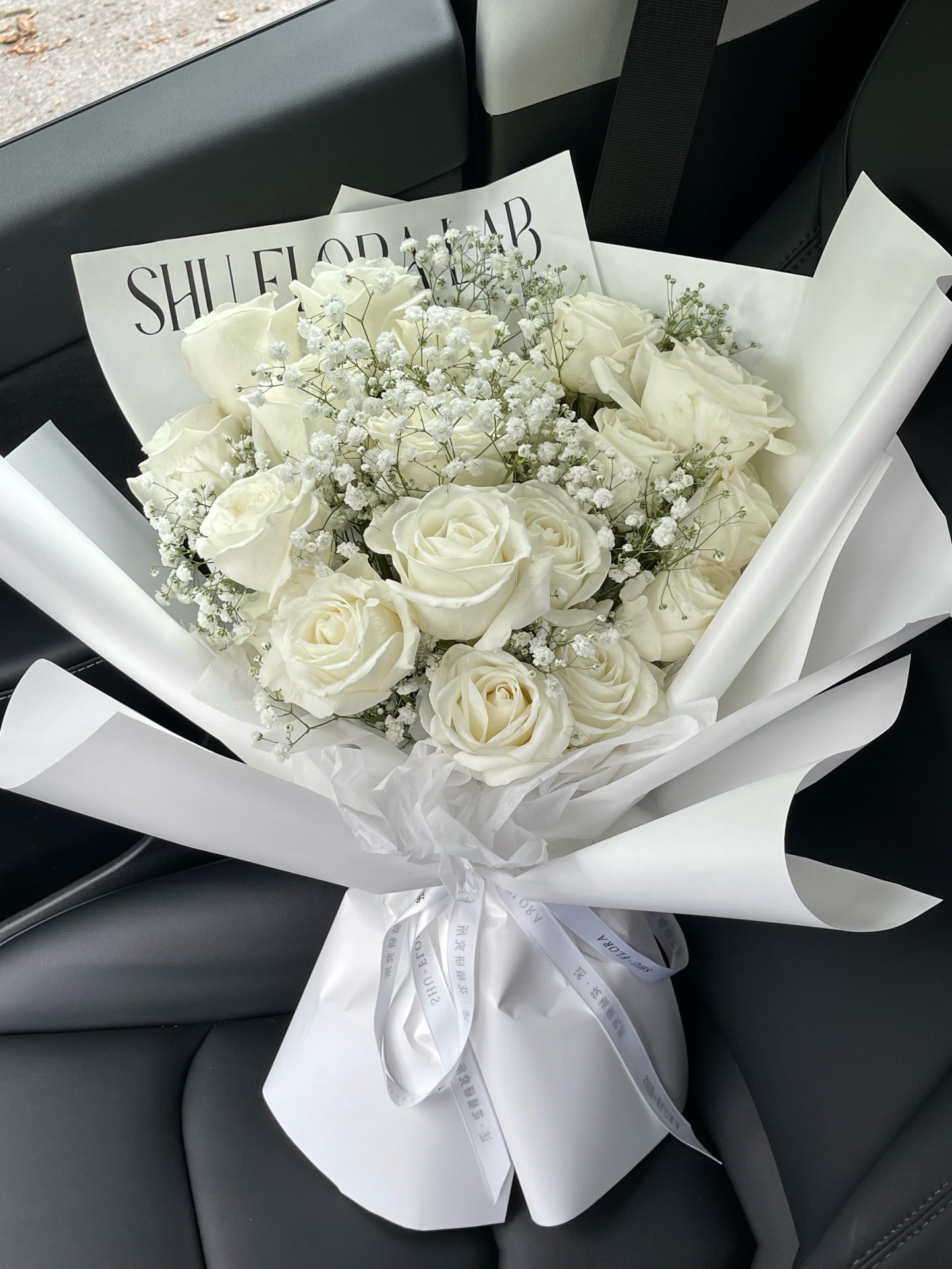 White Rose Bouquet