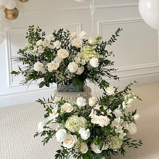 Garden Look Aisle Arrangement