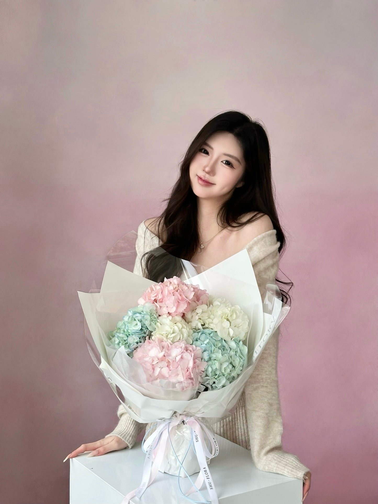 Pastel Hydrangea