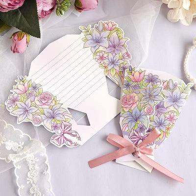 Pastel Floral Bouquet Card