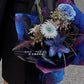 Midnight Blue – Premium Dyed Bouquet