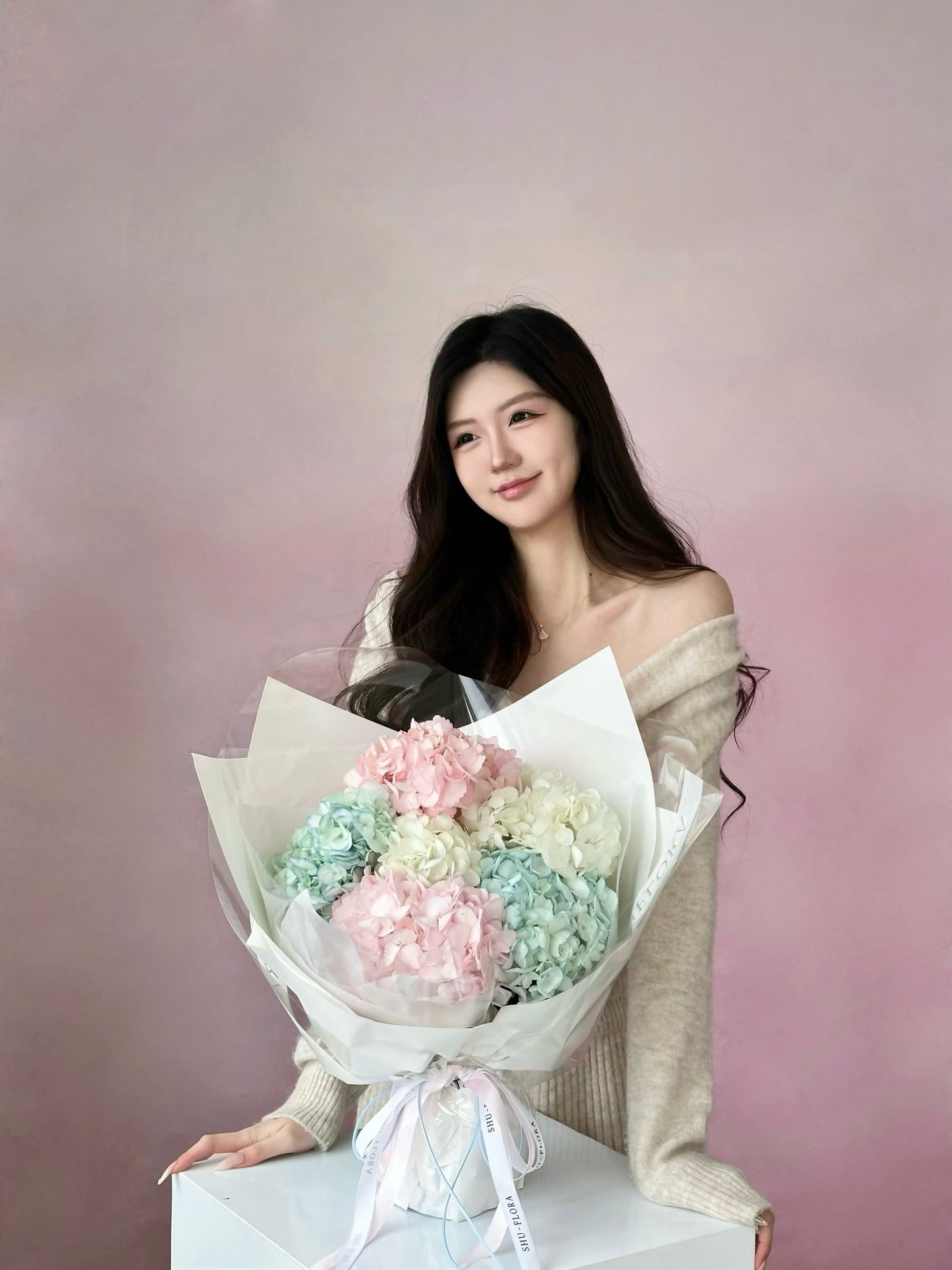 Pastel Hydrangea