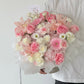 Pinkish Mixed Flower Hug Flower Box
