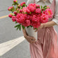 Coral Peony Bouquet