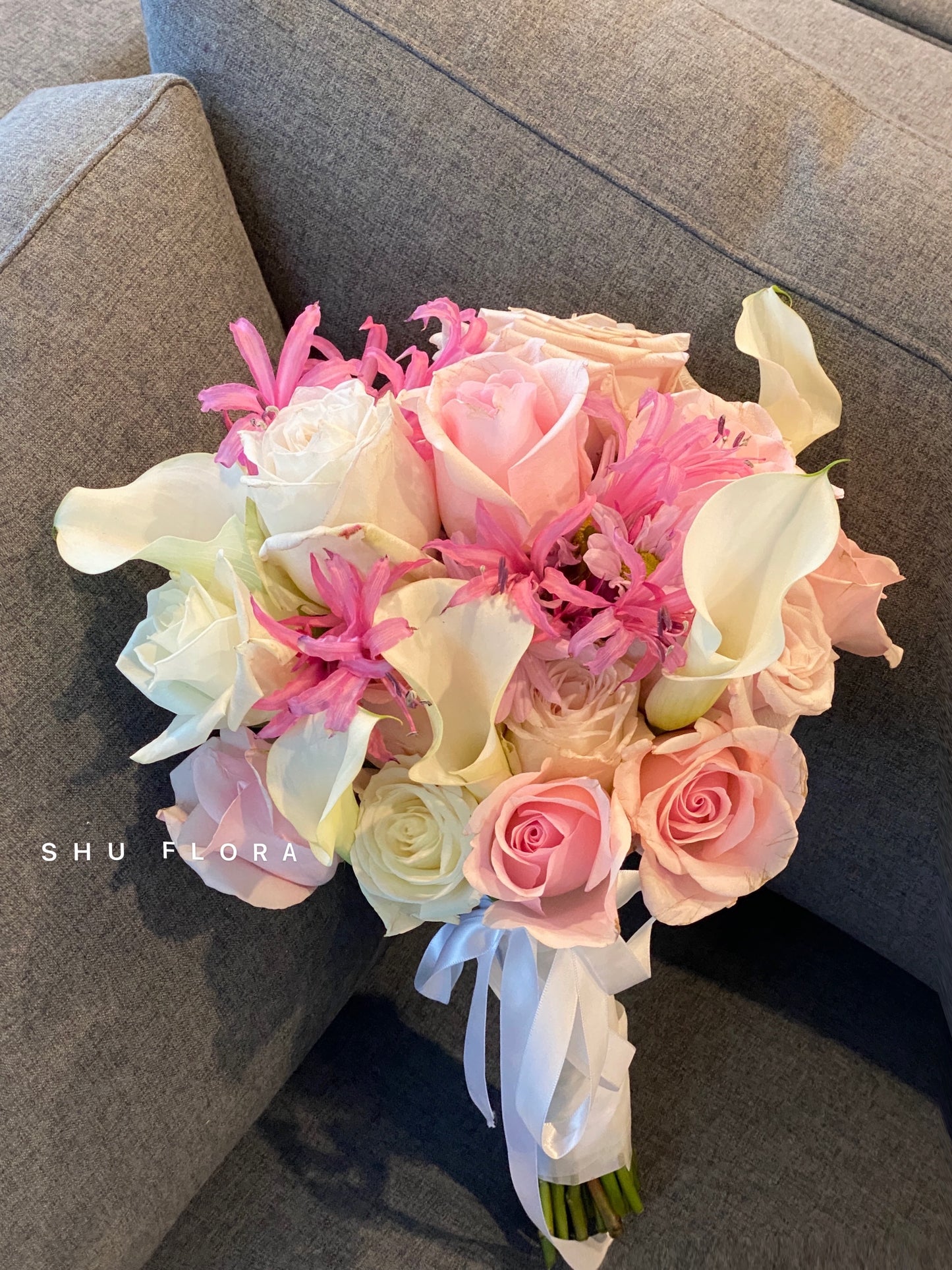 Pinkish Wedding Bridal Bouquet