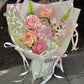 Blush & Bow Mixed flower Bouquet