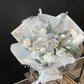 White&Silver Christmas Mixed Flower Bouquet