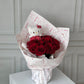 Red Roses with Kitty