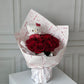 Red Roses with Kitty