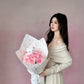 Pink Roses with Kitty
