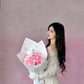 Pink Roses with Kitty