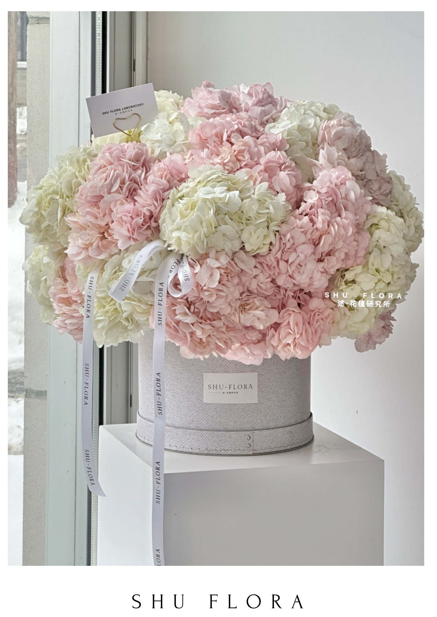 Hydrangea Hug Flower Box