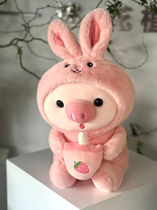 Shu Plush - Peachy Unicorn Pig