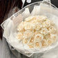 Luxury Round White Rose Bouquet